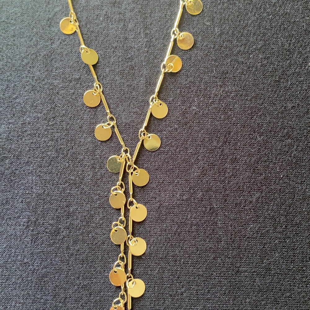 Express Gold Charm Necklace